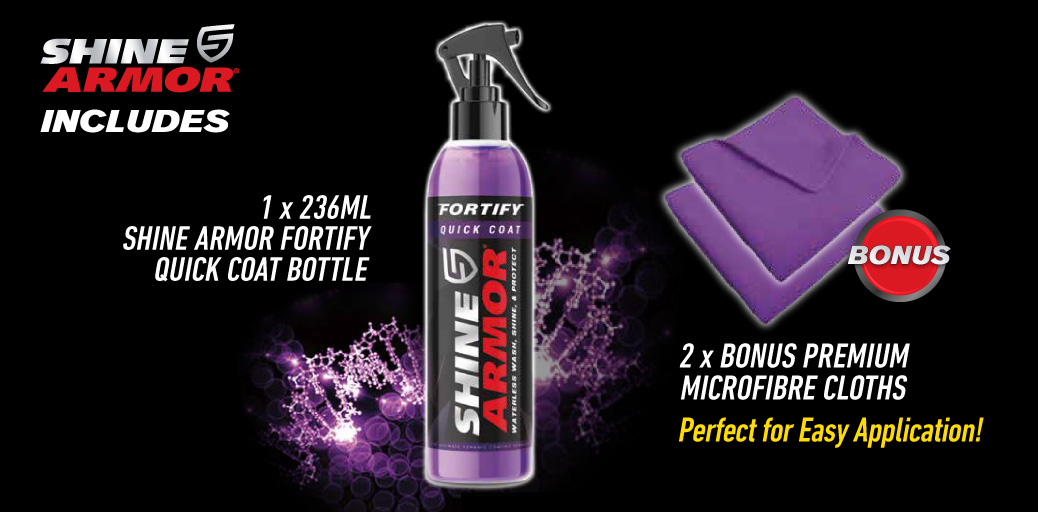 Shine Armor Clean, Shine & Protect Your Vehicle’s Exterior in Seconds!